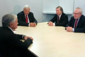 Էդվարդ Նալբանդյանը հանդիպել է ԵԱՀԿ Մինսկի խմբի համանախագահներին